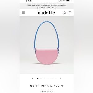 Audette Nuit Crossbody bag